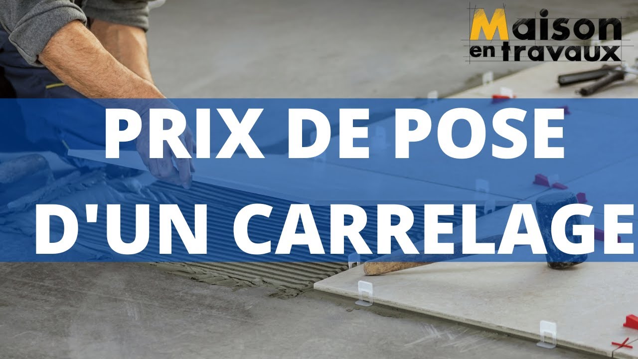 Prix de pose d'un carrelage