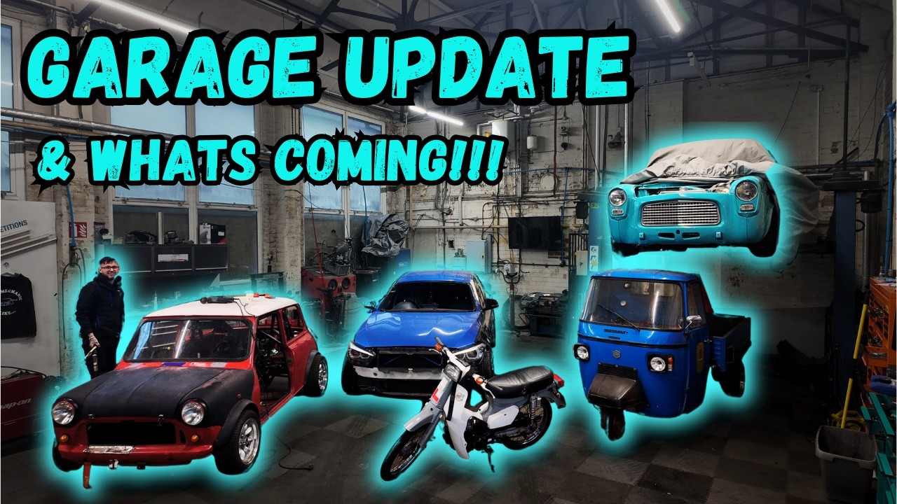 Garage Update: Big Builds, Big Plans & What’s Next 👀🔥