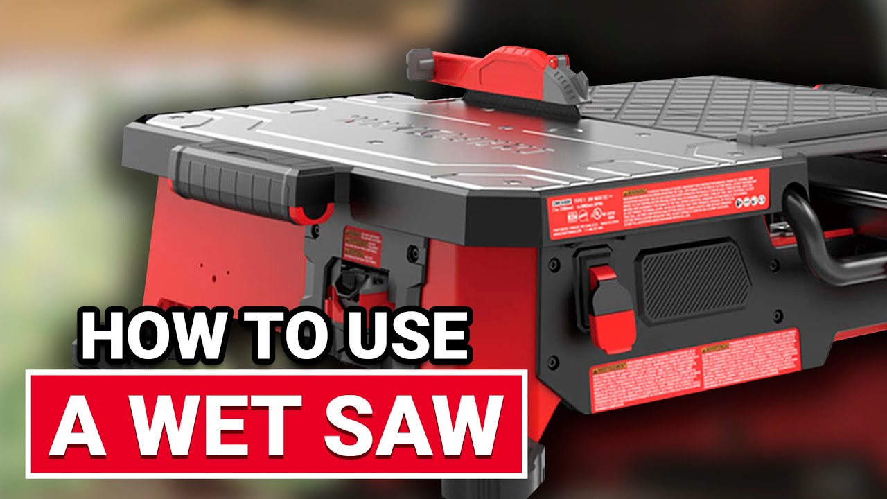 How To Use A Wet Saw - Ace Hardware