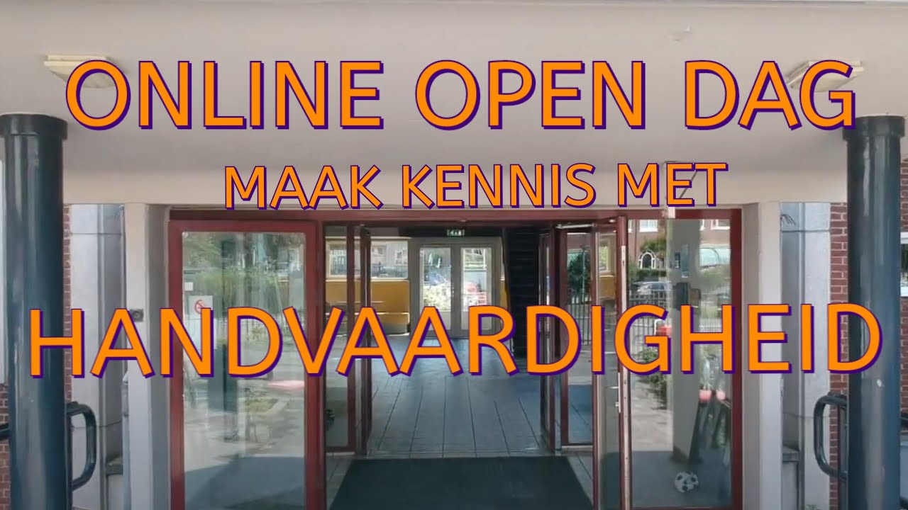 Online Open Dag Handvaardigheid