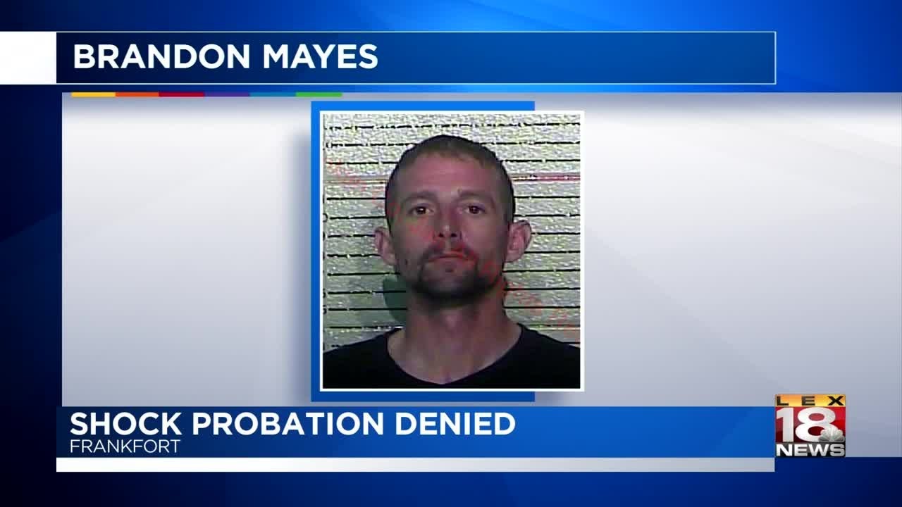 Shock Probation Denied