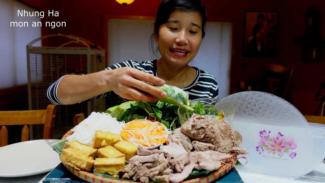 ĂN BÚN ĐẬU MẮM NÊM THƠM LỪNG, ÔNG XÃ TRỐN ĐI NGỦ HAHA,