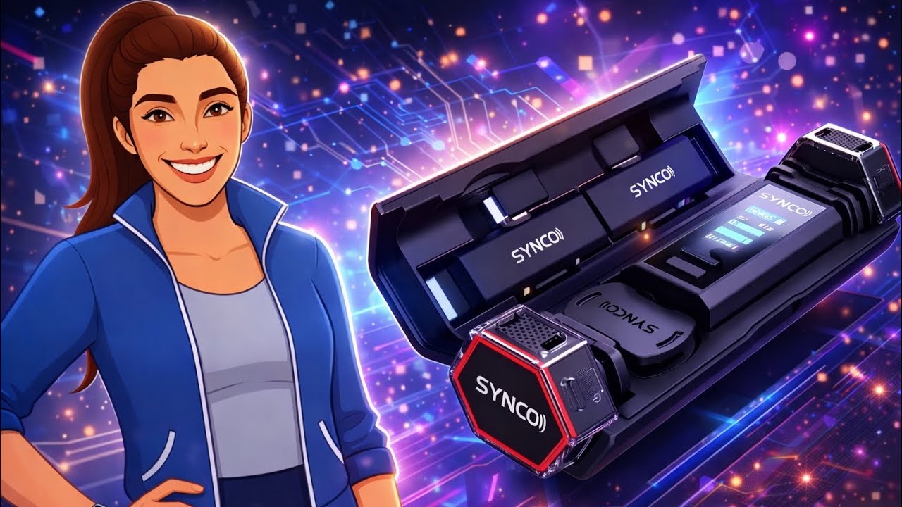 SYNCO G4 Wireless Lavalier Microphone For The Best Sound