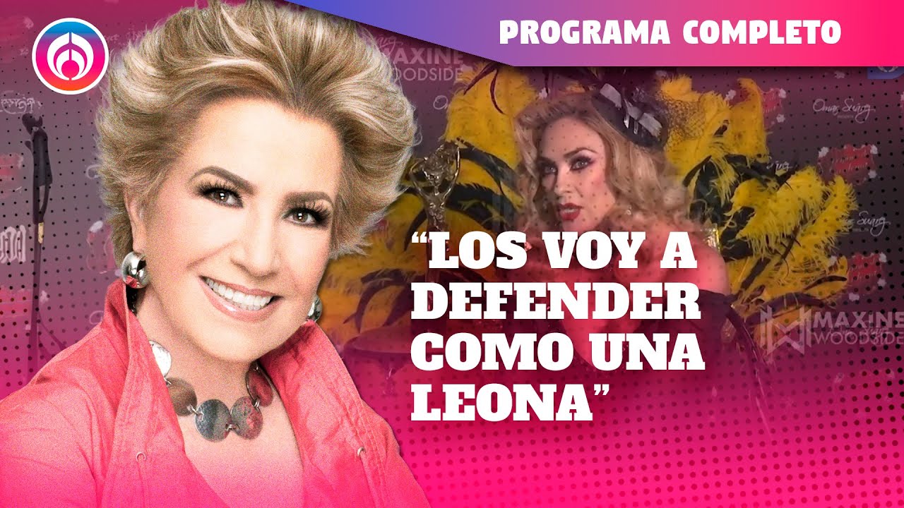 #EXCLUSIVA Aracely Arámbula habló sobre sus hijos  | Maxine Woodside | COMPLETO | 29/10/24
