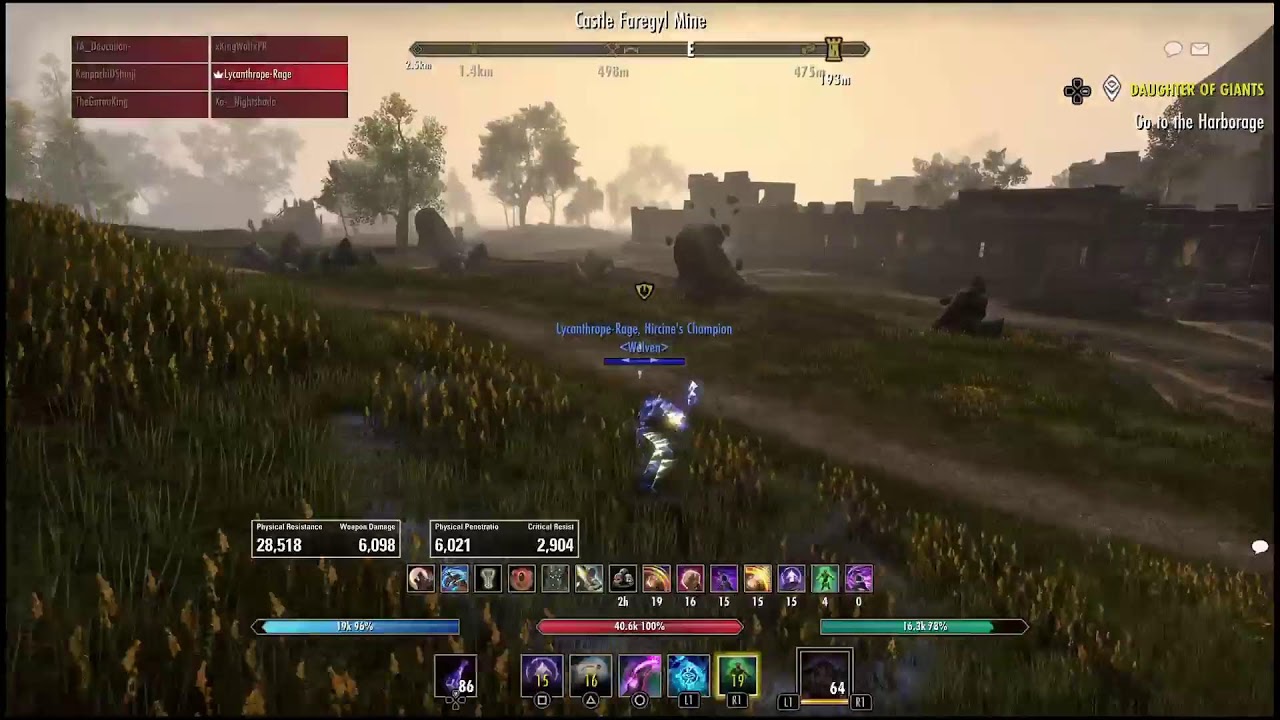 ESO - Short Werewolf PvP Stream
