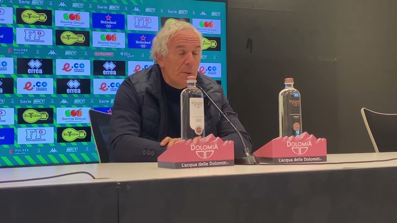 Roberto Donadoni dopo Cesena-Spezia 2-3