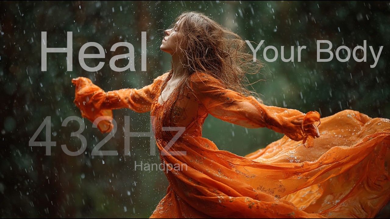 Reduce Cortisol Naturally 🌳 432Hz Handpan Healing Journey
