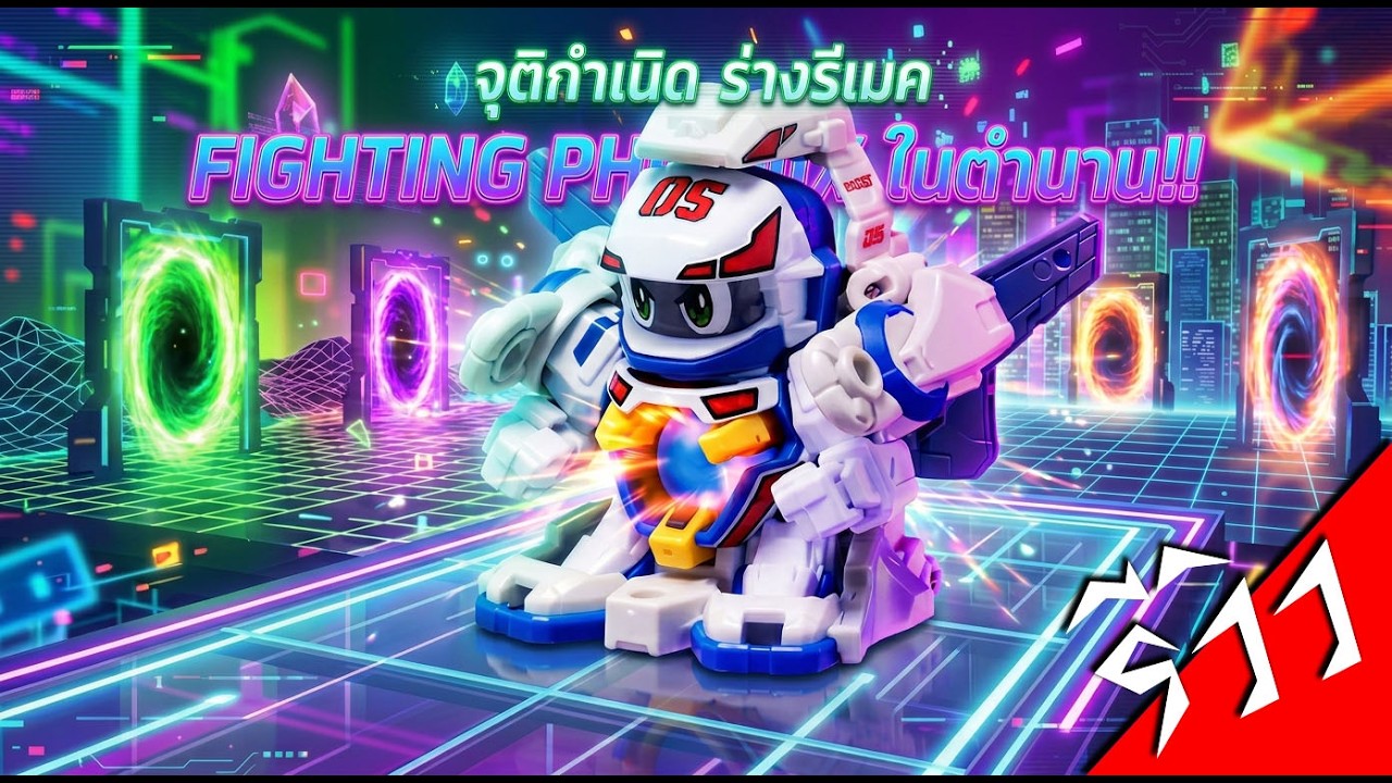รีวิวงาน รีเมค B:DAMAN  FIGHTING PHOENIX ( LEGACY SOUL) TAKARA TOMY