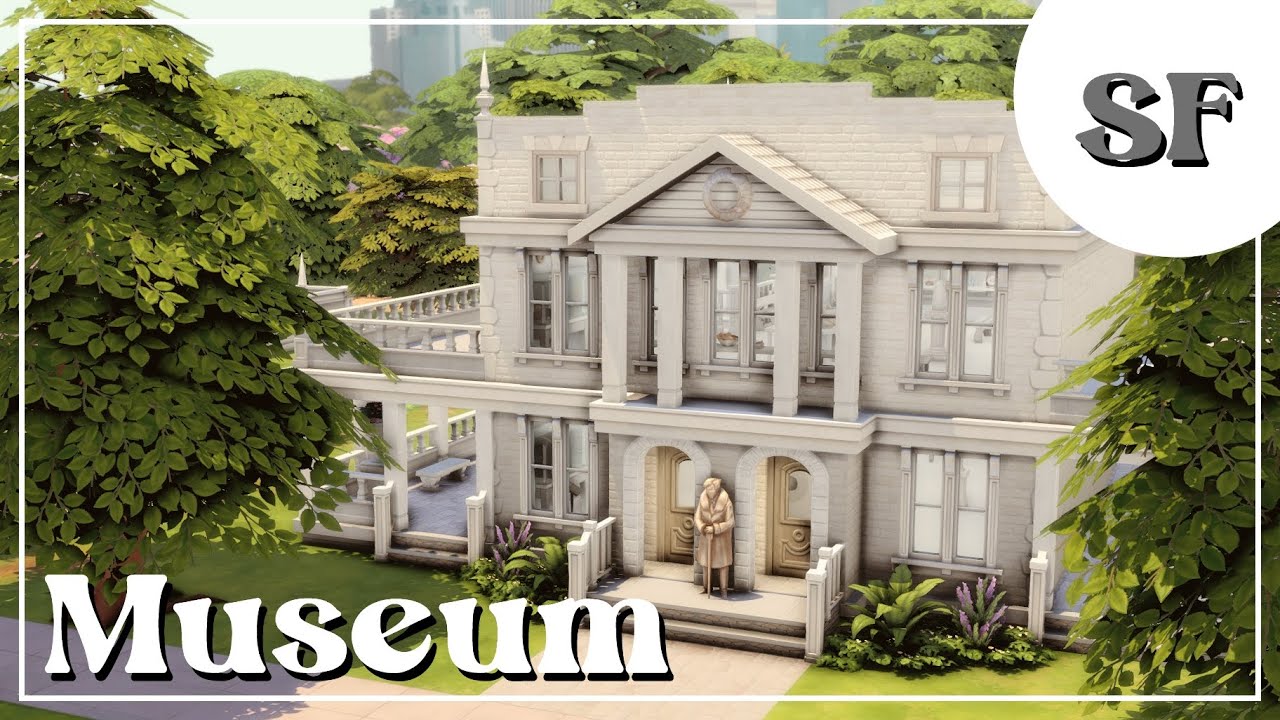 I made a Museum in The Sims 4 for my Willow Creek Save File