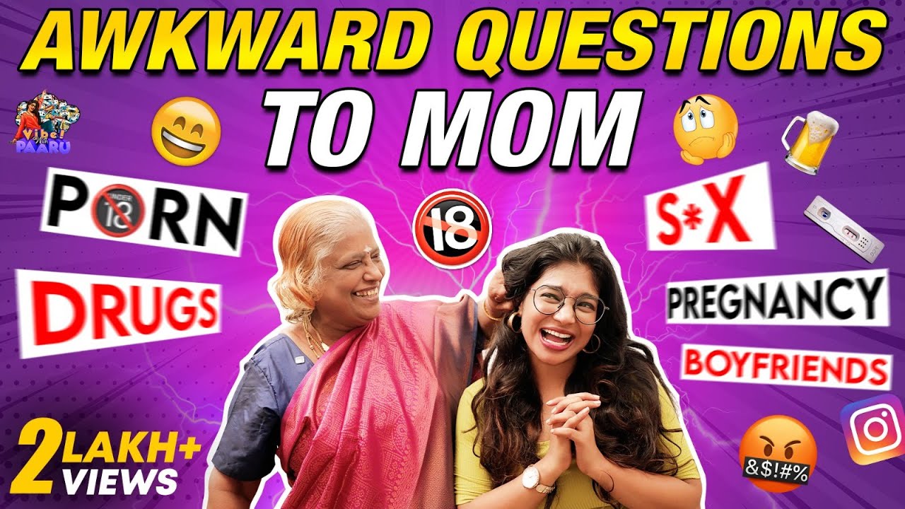 Asking AWKWARD questions to my Mom 😱
