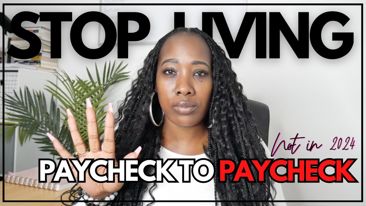 3 WAYS TO STOP LIVING PAYCHECK TO PAYCHECK