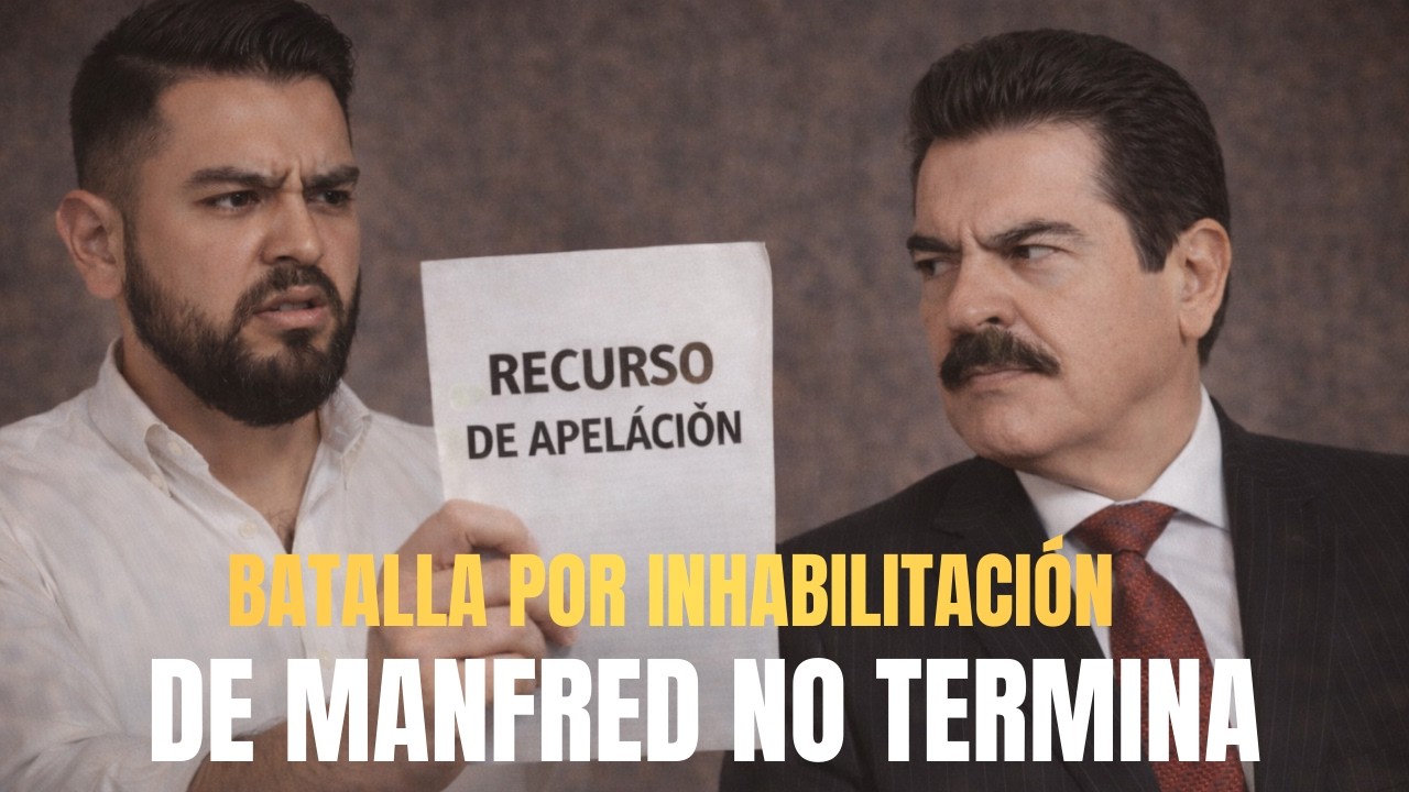 La pelea por candidatura de Manfred sigue, pese a la habilitación | El Avispero