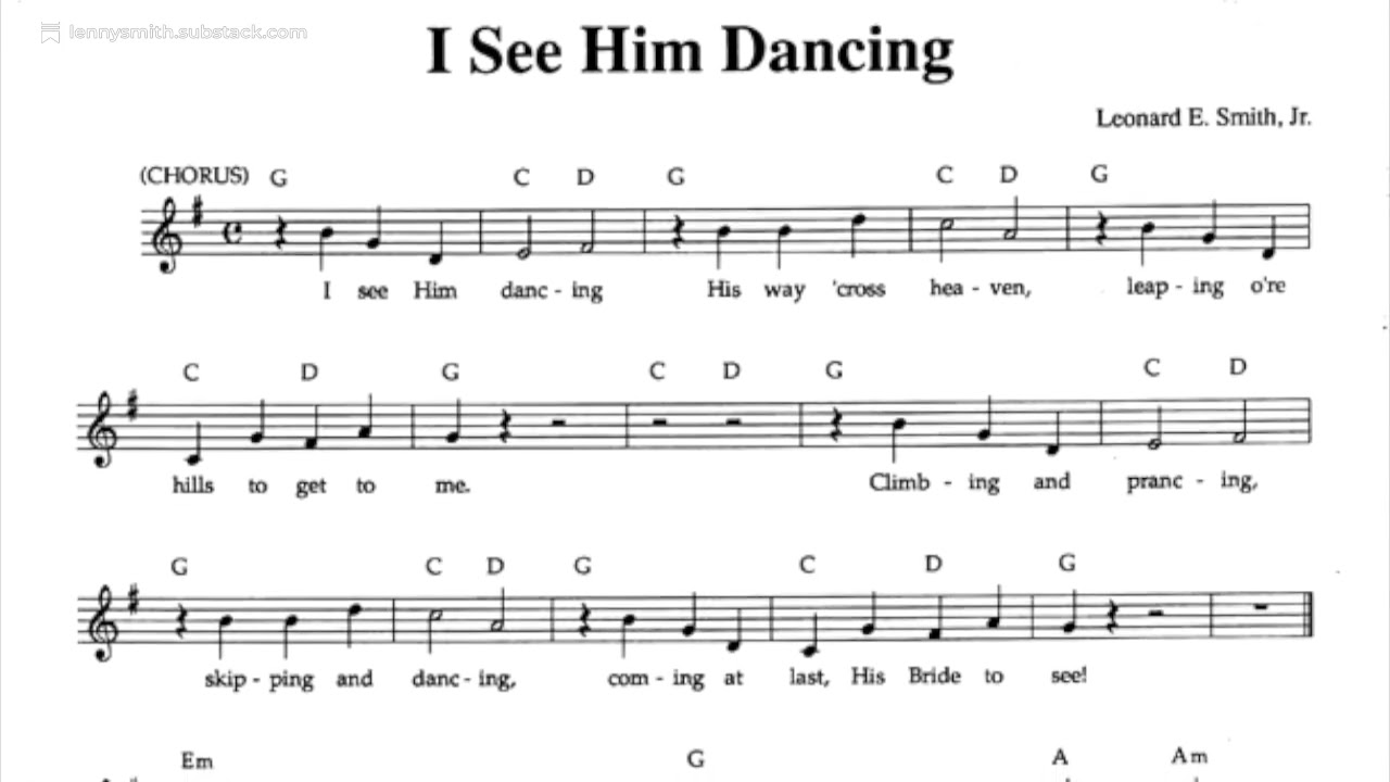 I See Him Dancing - Lenny Smith