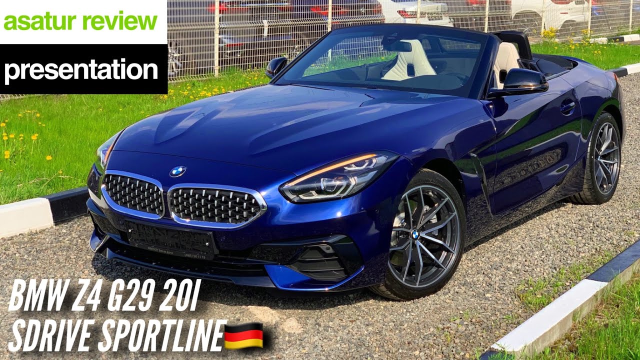 🇩🇪 Презентация BMW Z4 G29 20i sDrive Sportline