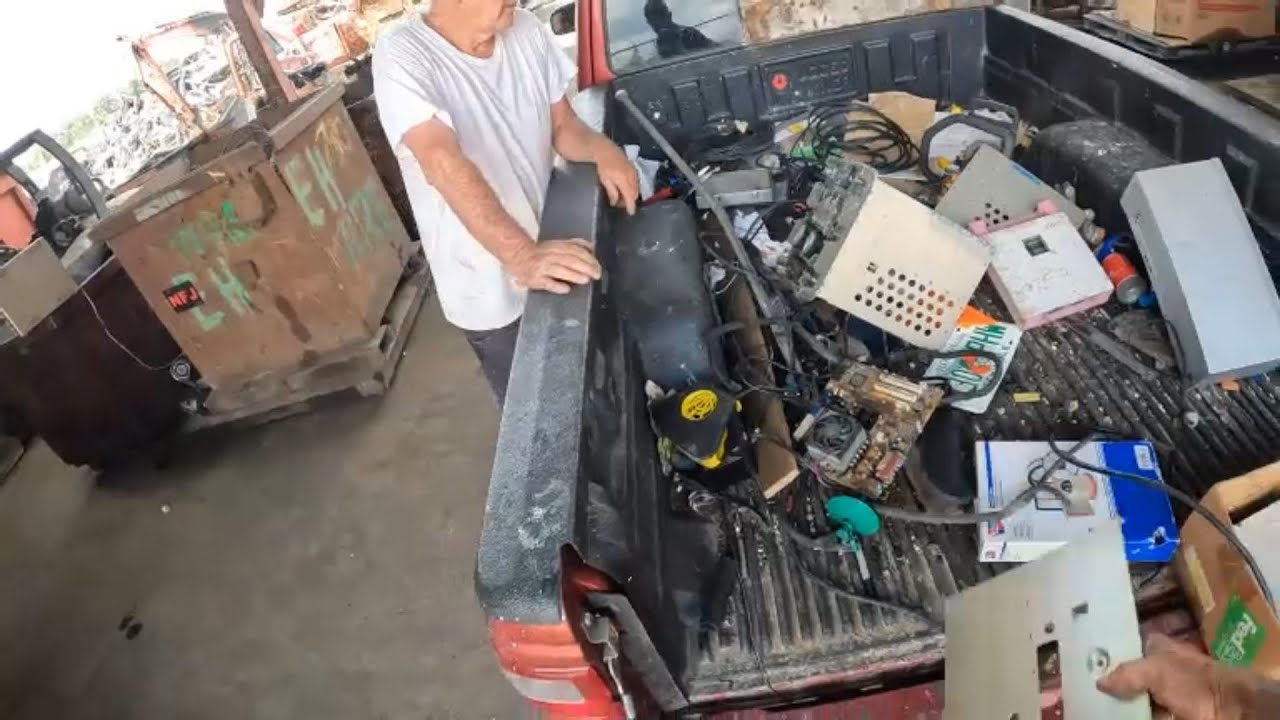 MORE TECHNICAL DIFFICULTIES #metal #recycle #recycling #scrap #shear #copper