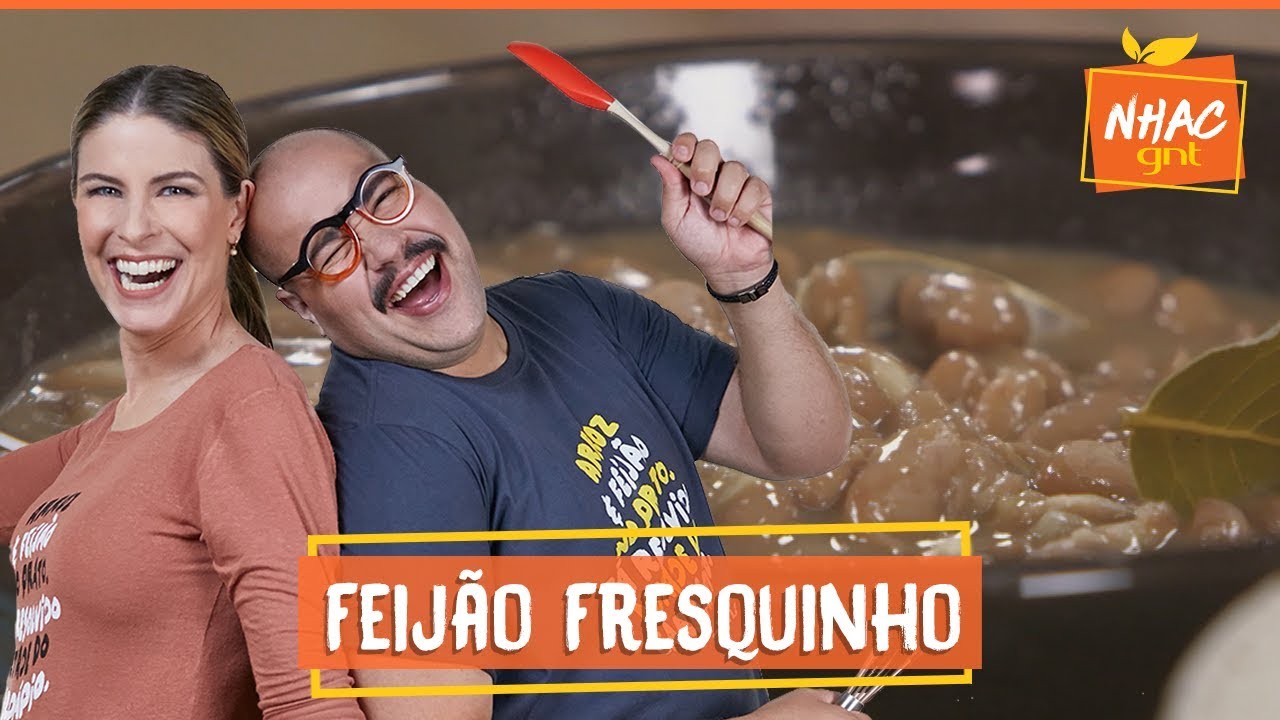 Como fazer feijão: Tiago Abravanel e Rita cozinham clássico nacional | Rita Lobo | Cozinha Prática