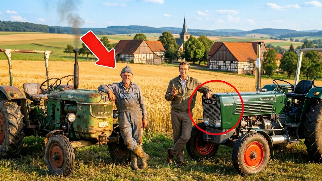 Er erbte 1965 rostige Maschinen... Sein Bruder bekam den modernen Hof und ging pleite