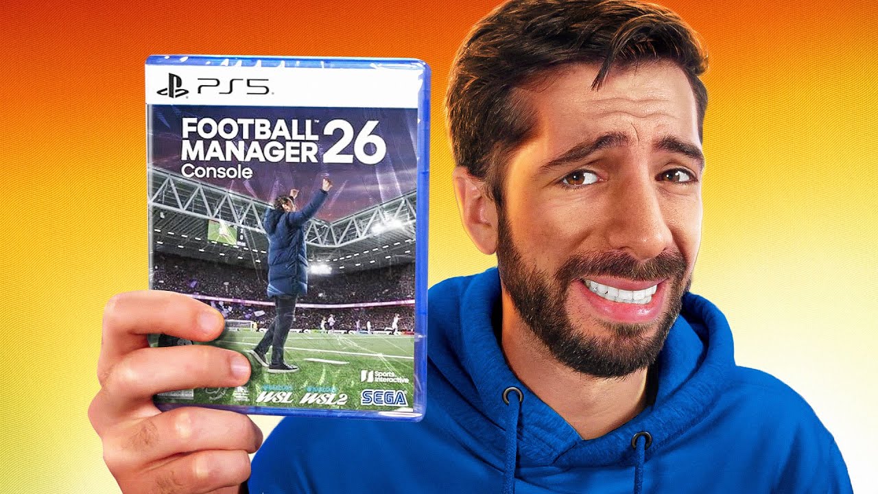JE DÉCOUVRE FOOTBALL MANAGER POUR LA PREMIÈRE FOIS ! (c’est une arnaque)