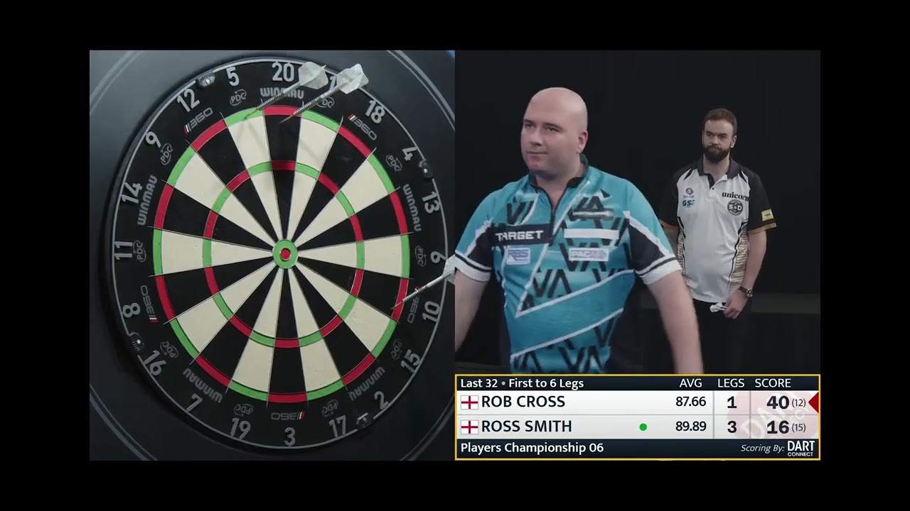 Rob Cross vs Ross Smith | Players Championship 6 2026 🎯