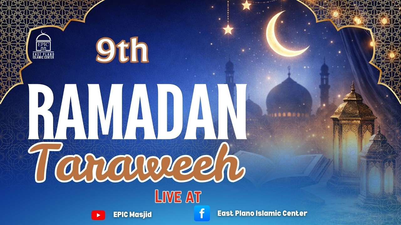 2026 Ramadan Night #9, 1447 | Dr. Yasir Qadhi, Ustadh Baajour, Imam Nadim Bashir & Shaykh Sajjad Gul