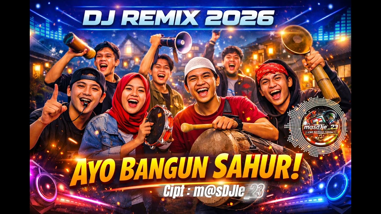 DJ REMIX AYO BANGUN SAHUR 🔊🌙 Lagu Sahur Keliling Kampung Paling Heboh 2026