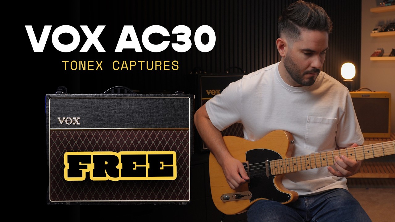 БЕСПЛАТНЫЕ захваты VOX AC30 Tonex