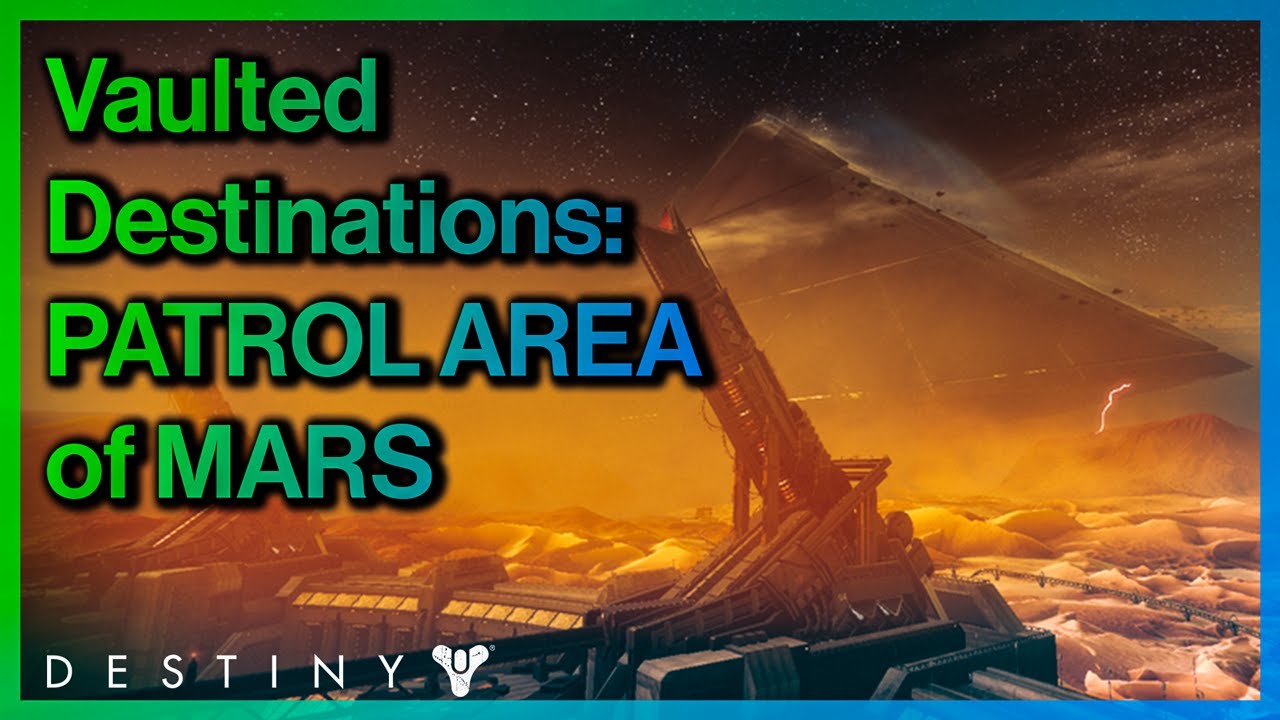DCV Archive: Mars Patrol Area Footage from Destiny 2: Season of Arrivals (with pyramid)