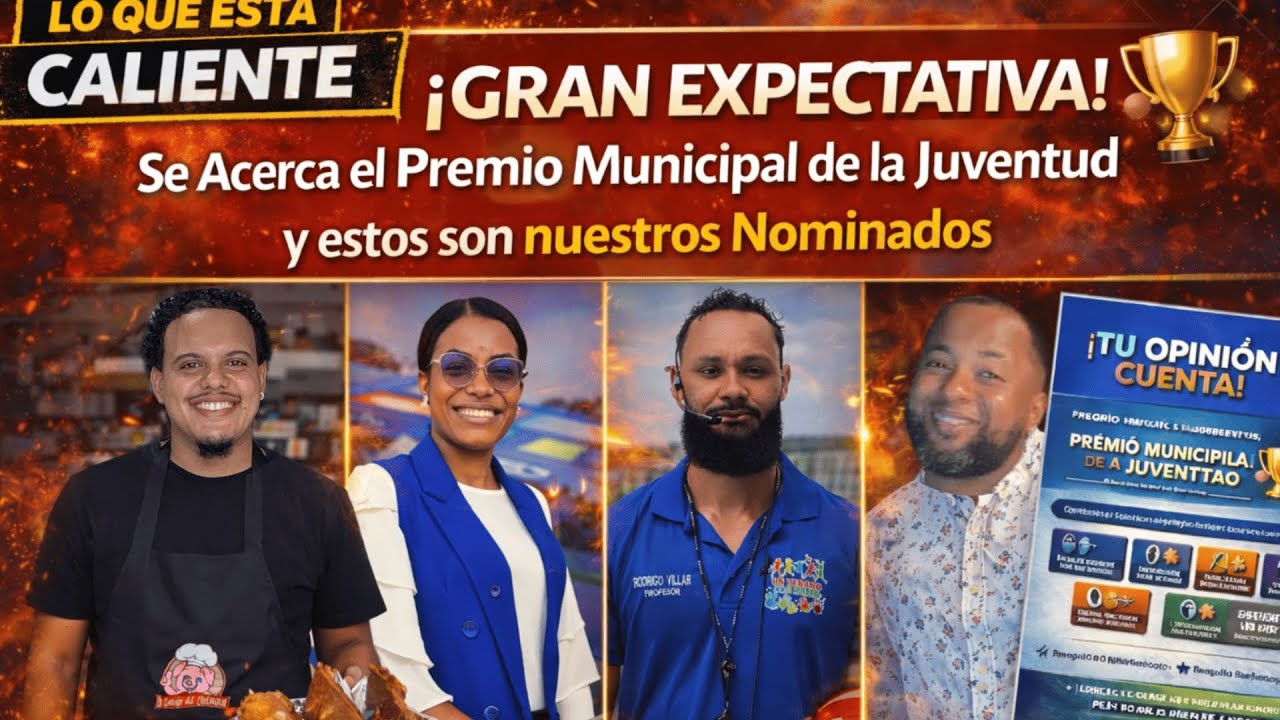 Ellos Podrían Hacer Historia: Conoce a los Posibles Ganadores del Premio Municipal de la Juventud