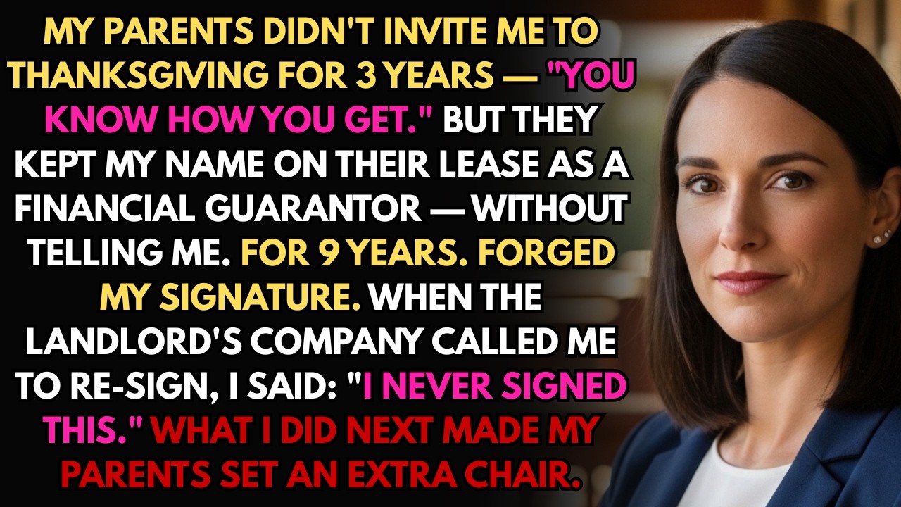 My Parents Didn't Invite Me To Thanksgiving For Three Years—Then Their Landlord Called Asking For...