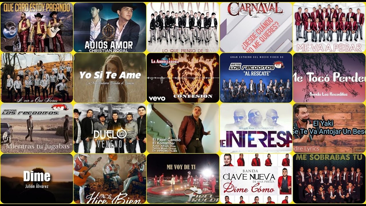 QUE CARO ESTOY PAGANDO MIX BANDA ROMANTICA DJ DEL REAL d[-.-]b