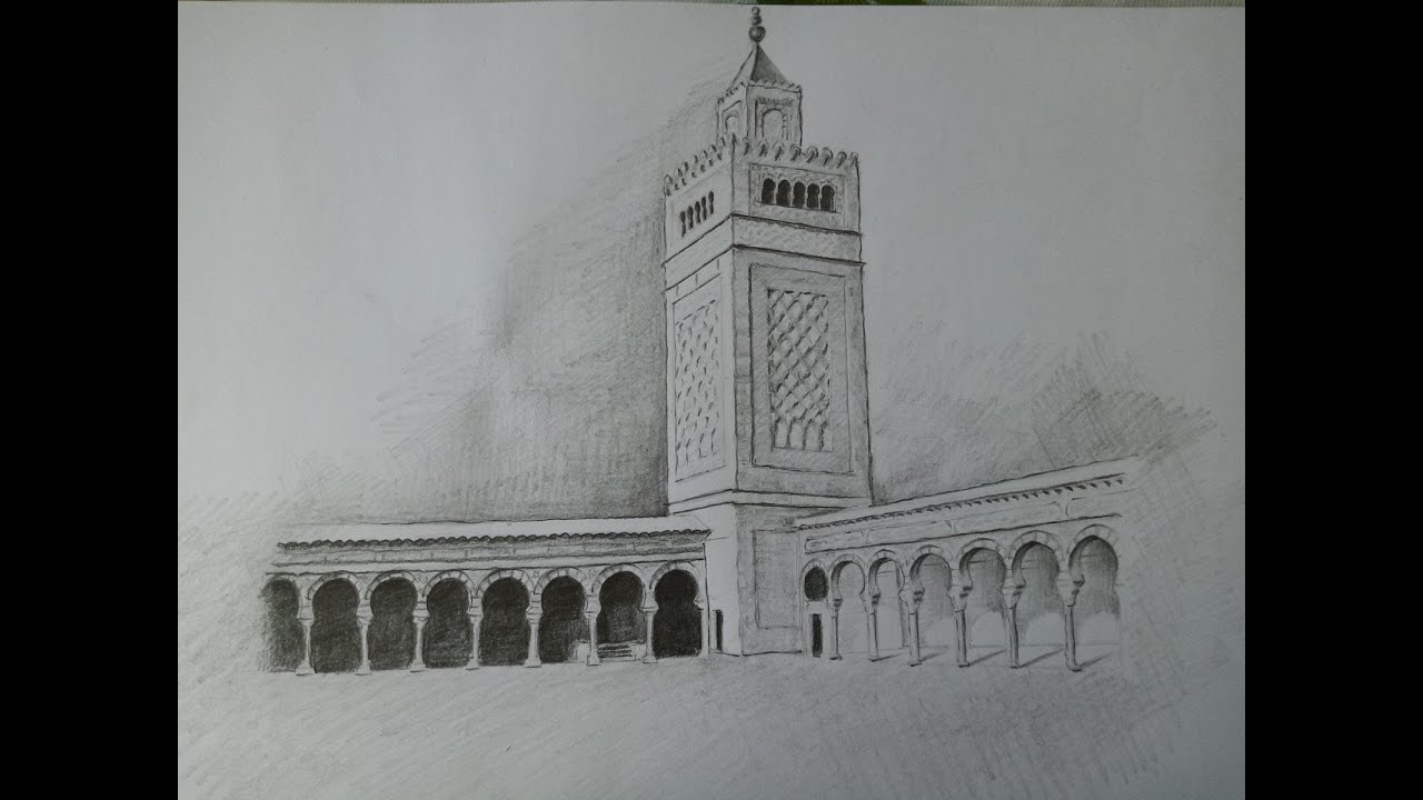 رسم وحكاية (جامع الزيتونة بتونس)