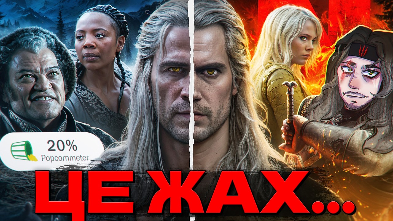 ВІДЬМАК - ЦЕ НЕМОЖЛИВО ДИВИТИСЯ! Головна помилка Netflix \ Огляд The Witcher