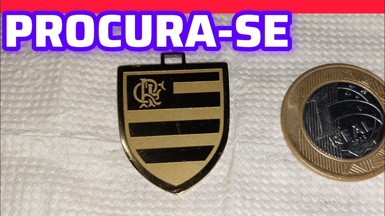 ESCUDO FLAMENGO,PROCURA-SE O VERDADEIRO/PROPRIETÁRIO. BASTA RESPONDER (03)TRÊS PERGUNTAS.VER VÍDEO.