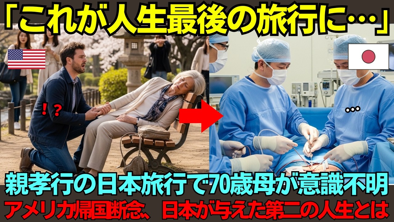 【海外の反応】「母の初めての海外旅行が、最後の旅行になった」70歳母の退職祝いの日本旅行…清水寺で心臓返し…日本が与えた第二の人生とは！？