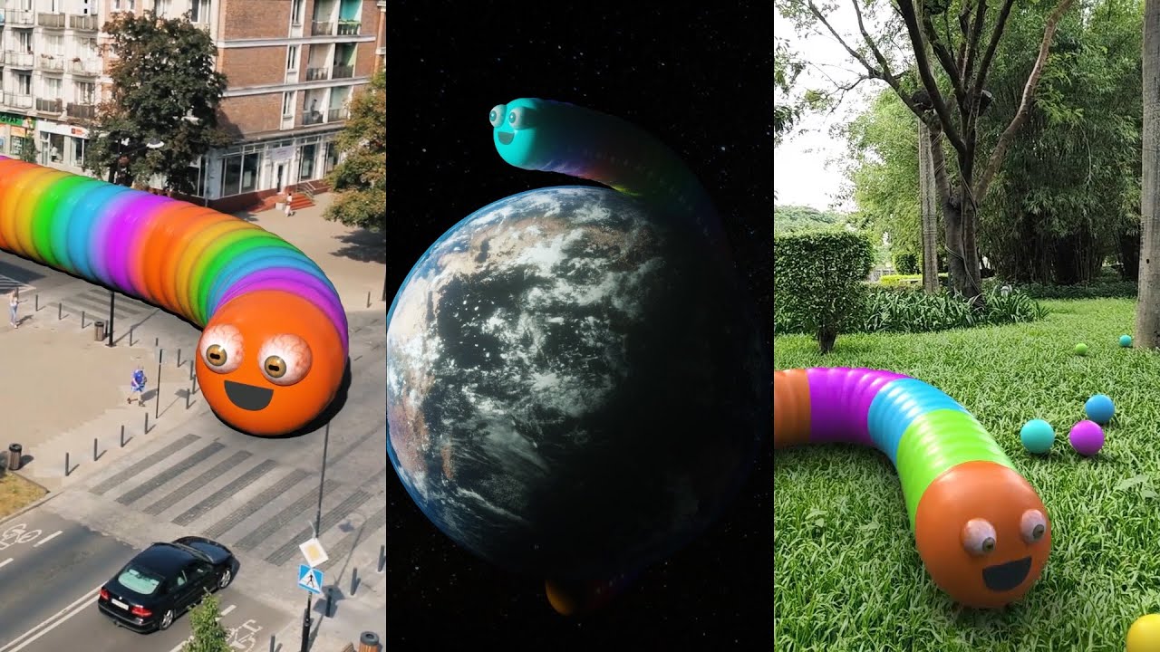 Slither.io in real life 【collections】| 现实中的贪吃蛇【合集】