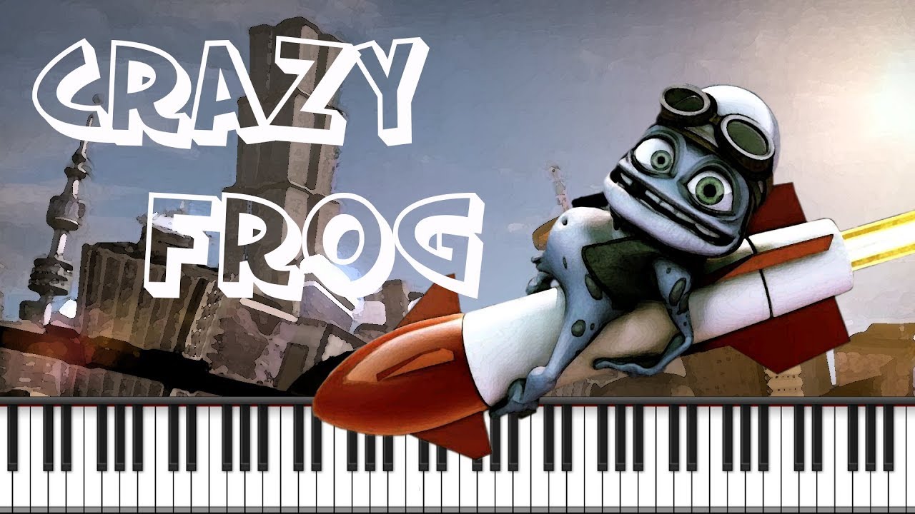 Synthesia [Piano Tutorial] Crazy frog - Axel F (Piano Arrangement)