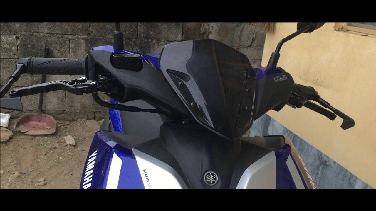 Yamaha Aerox installing aftermarket brake levers