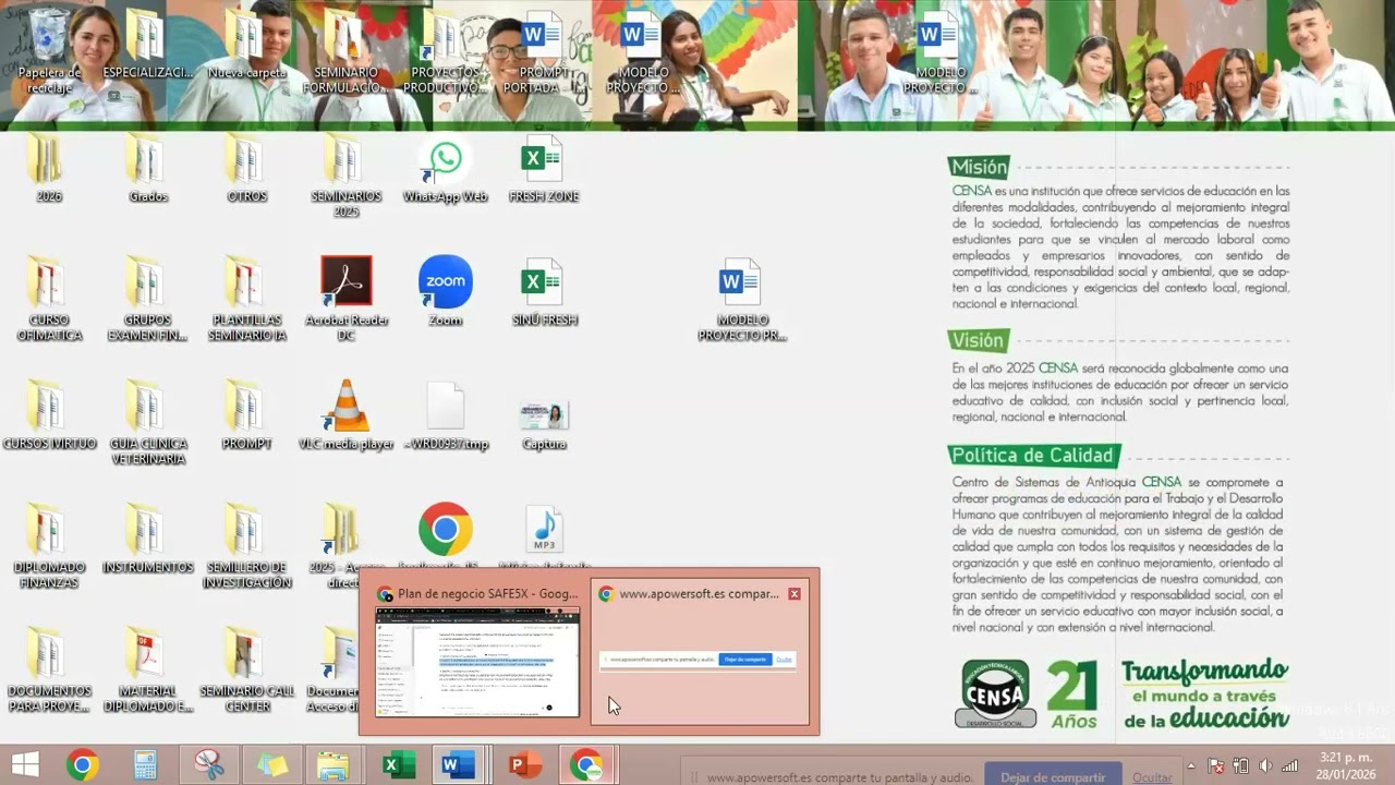 EXPLICACIÓN PRIMER AVANCE PROYECTO PRODUCTIVO CON LA IA - CENSA