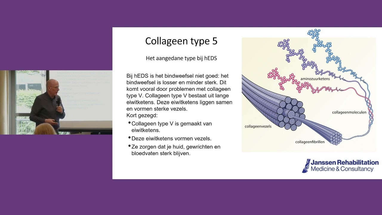 Lezing drs. E.P.F. Janssen over het ontstaansmechanisme van hEDS en een bloedtest voor hEDS 2025