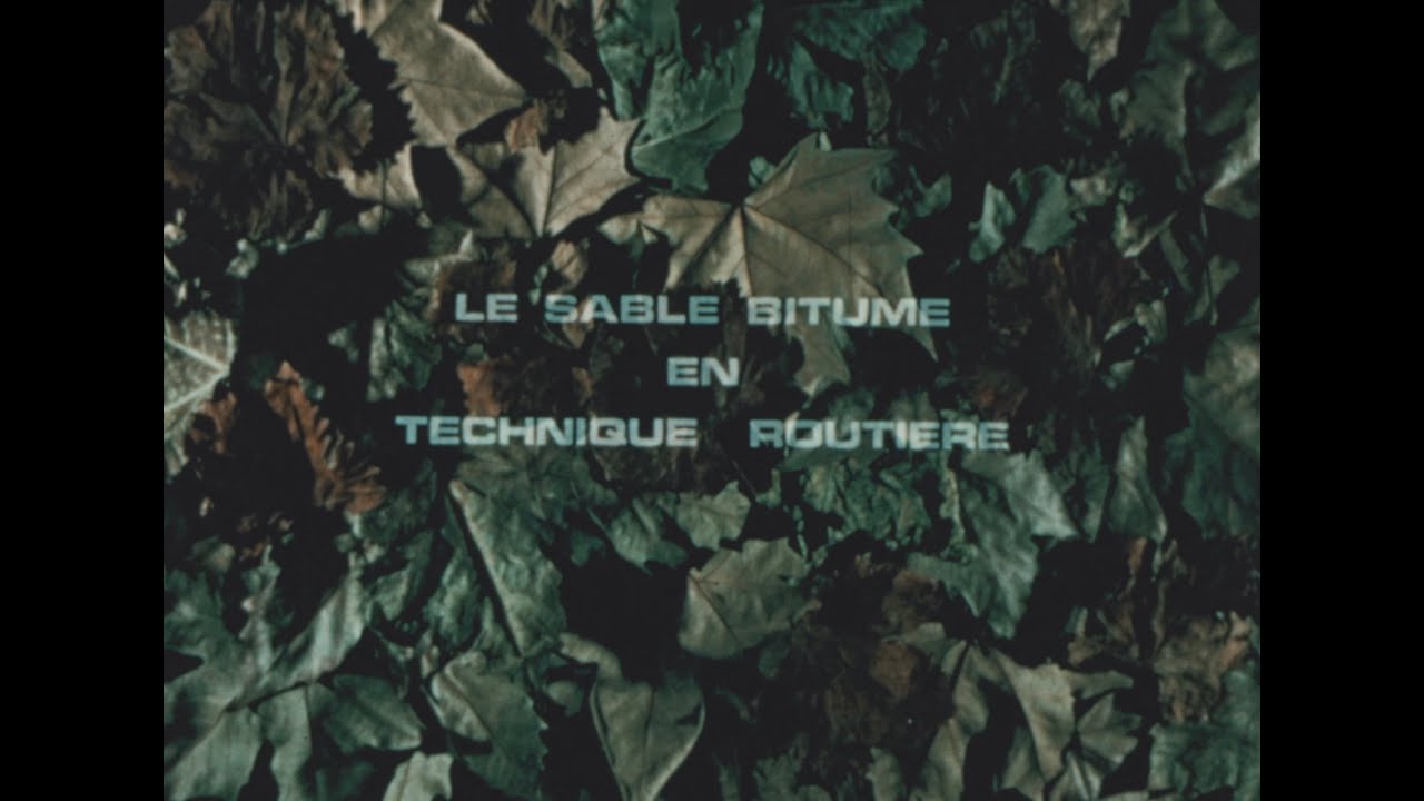 Le sable bitume en technique routière (LCPC 1971)