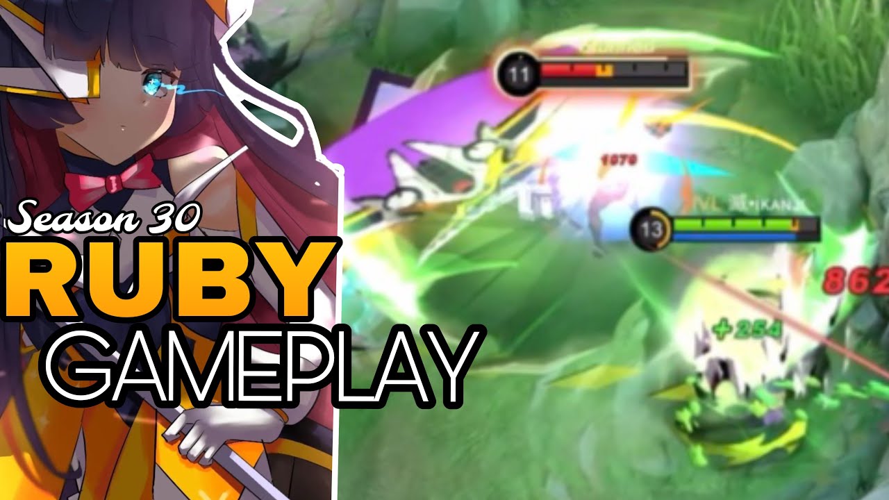 MY OPPONENT LANE IS A YU ZHONG MAIN | RUBY GAMEPLAY | ikanji | MOBILE LEGENDS