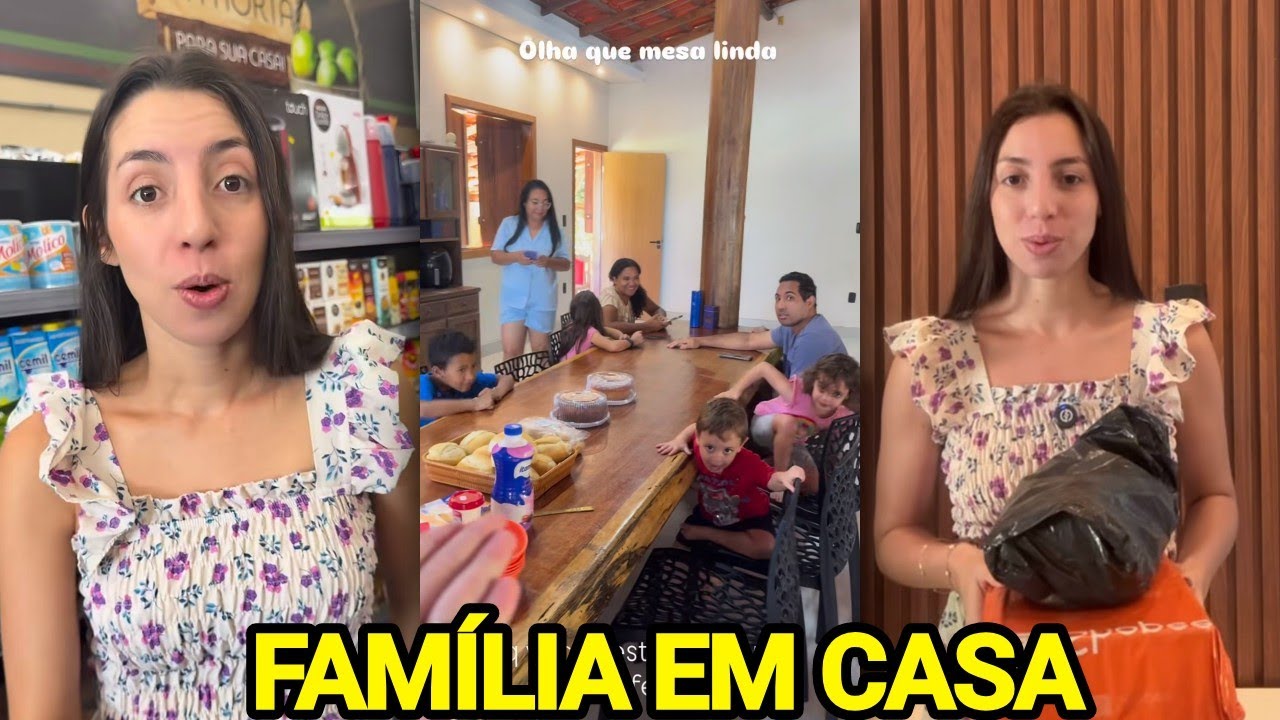 SARA KELLEN FAZ COMPRAS NO MERCADO E PREPARA ALMOÇO ESPECIAL PARA RECEBER A FAMÍLIA