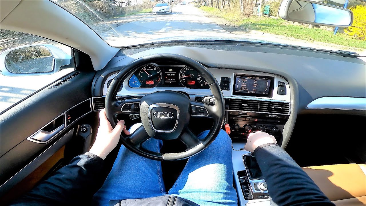 Audi A6 C6 2.0 TFSI 170HP Manual (2009) POV Test Drive & Acceleration 0-100 |4K #183