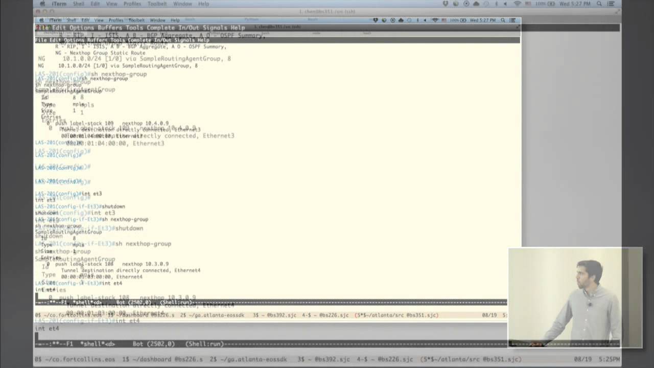 Arista Networks EOS SDK Demo