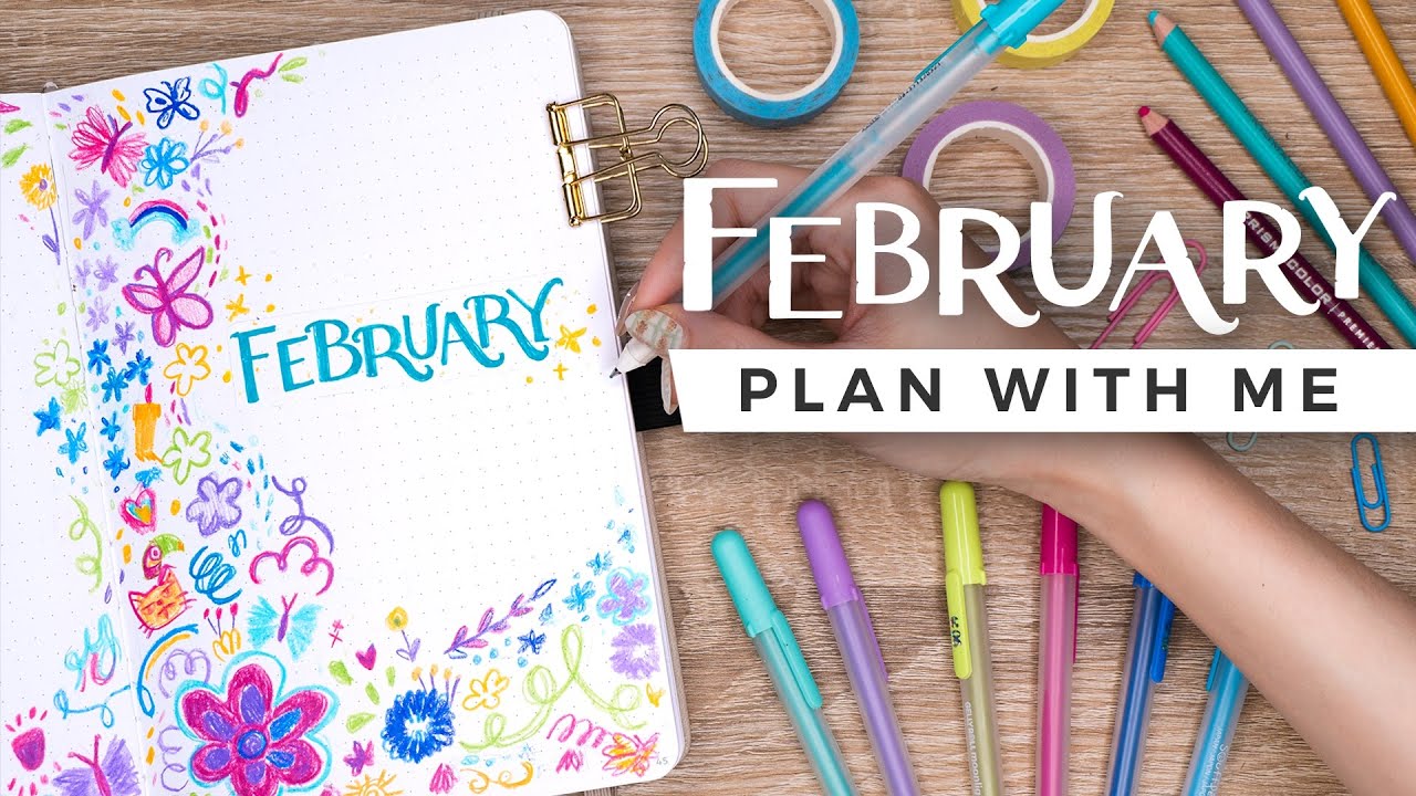 PLAN WITH ME | February 2022 Bullet Journal Setup (Encanto Inspired)