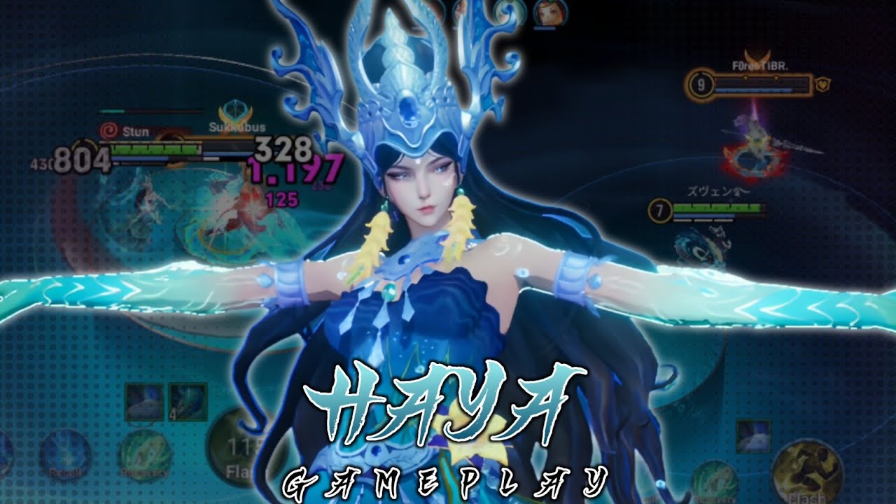 Gameplay Free Skin Haya X Nyi Roro Kidul | Honor Of Kings