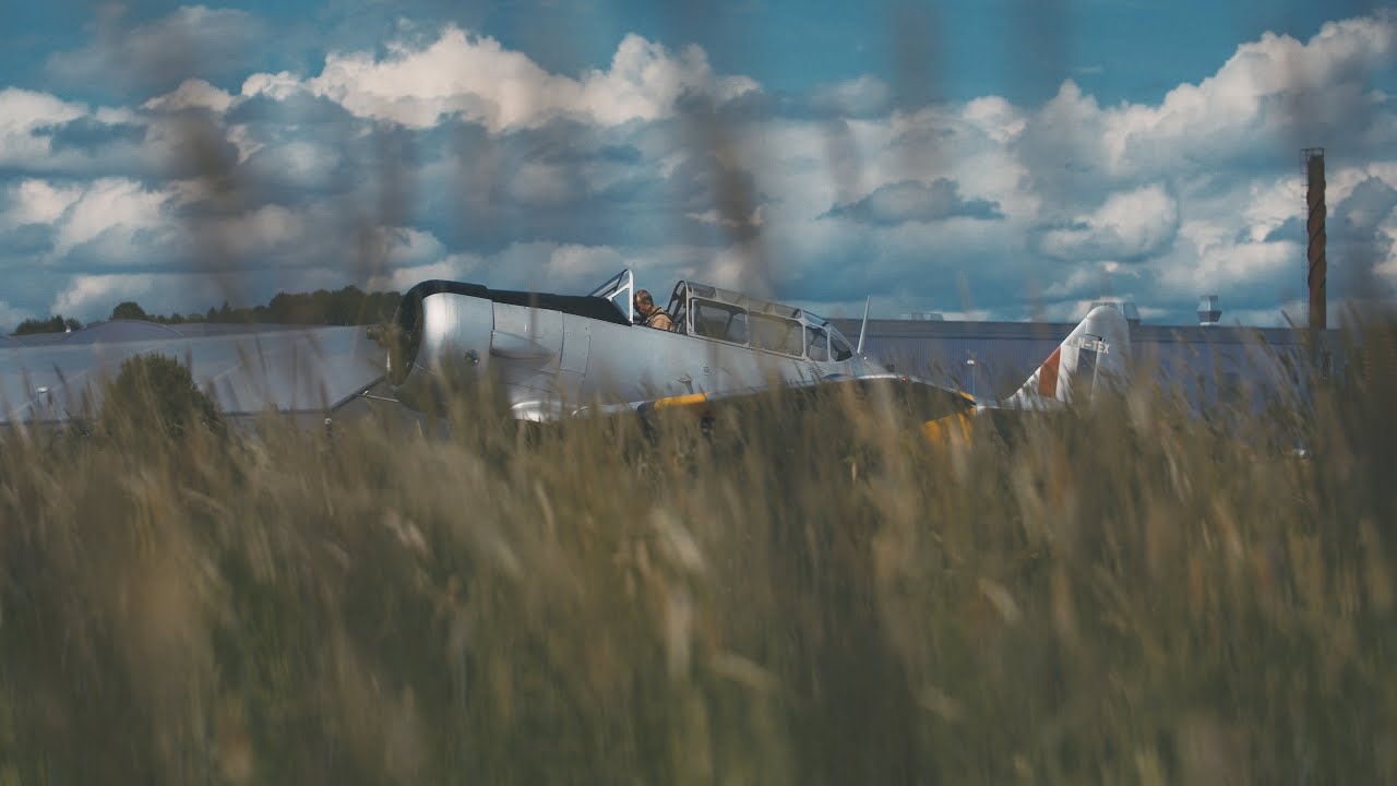 Helge Storflor in Harvard LN-TEX aerobatic display | Kjeller Flydagen 2024