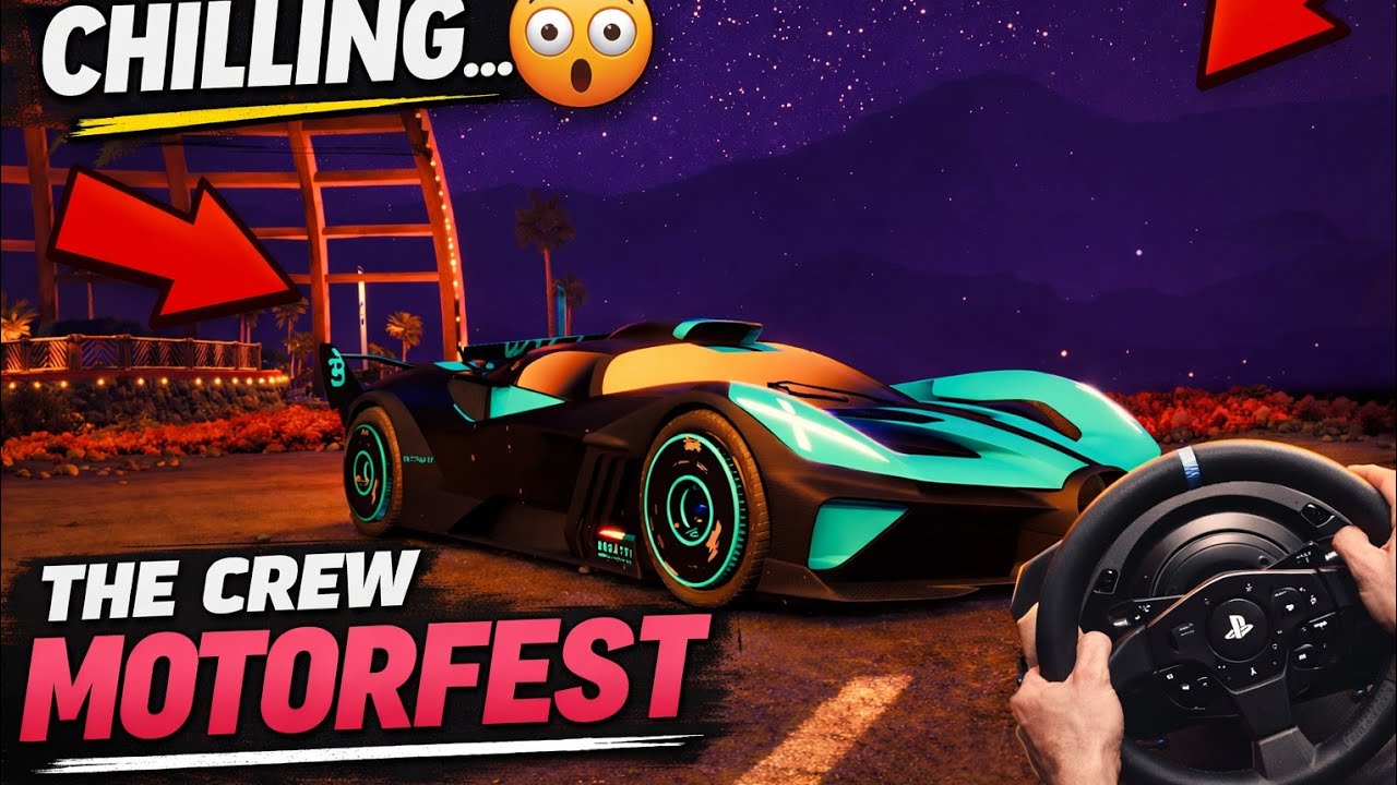 Relaxing Drive in Bugatti Bolide Gone Wrong 😂 | Crew Motorfest T300RS GT
