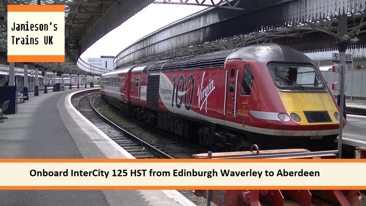 Onboard InterCity 125 HST from Edinburgh Waverley to Aberdeen