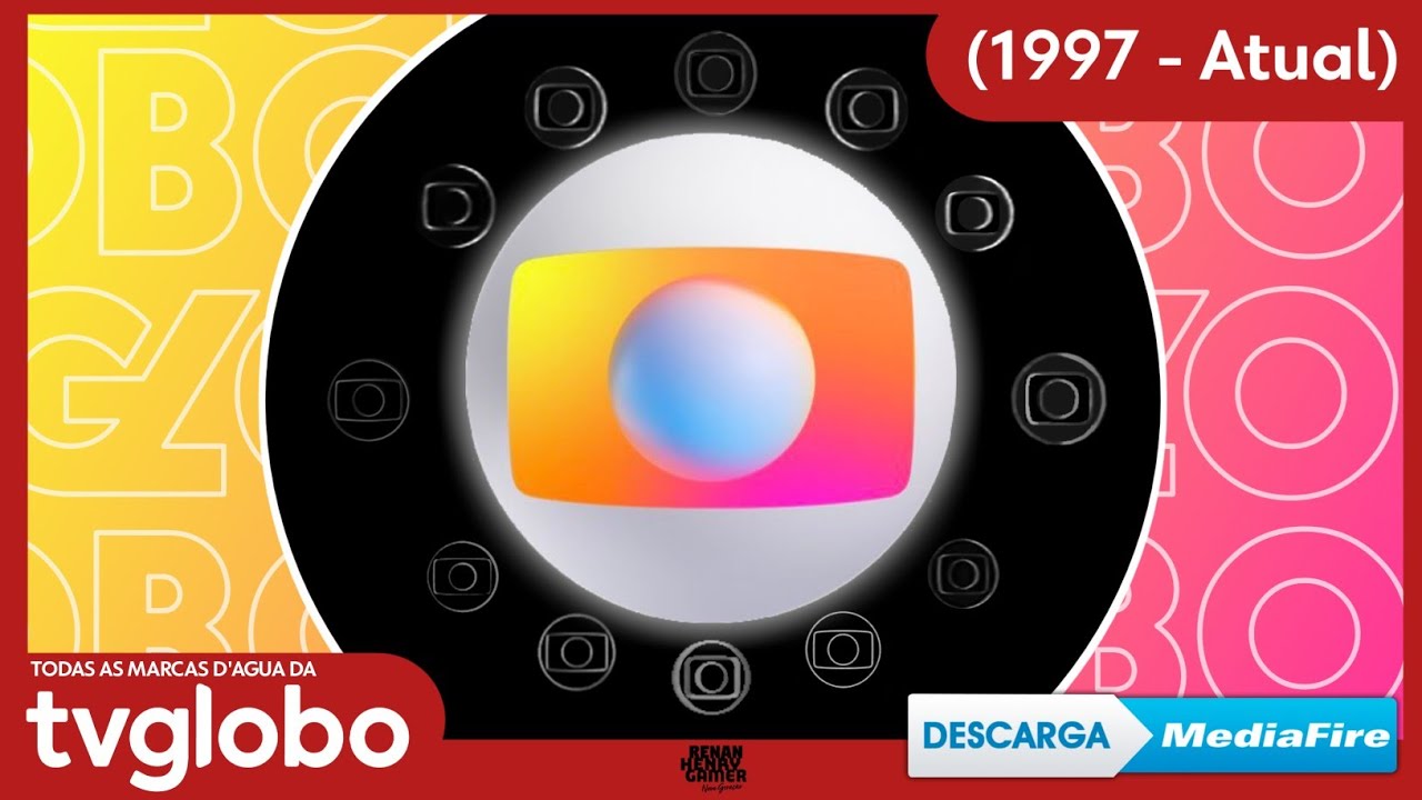 MARCAS D'AGUA DA TV GLOBO (1997 - Atual) (ATUALIZADO) DOWNLOAD NA DESCRIÇÃO